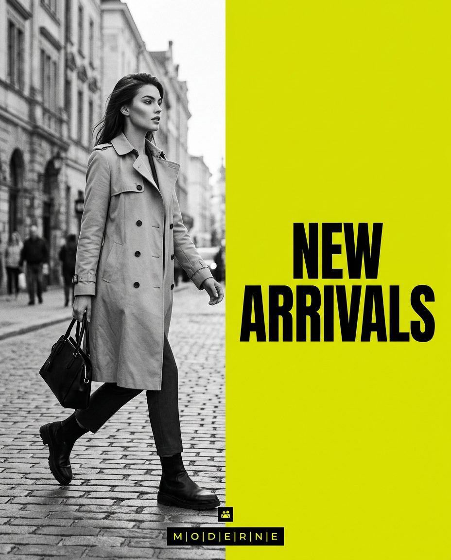 Fashion label post created by PostaiLit AI